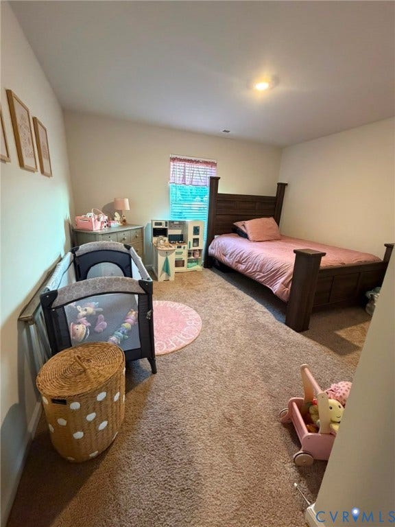 Carpeted flooring