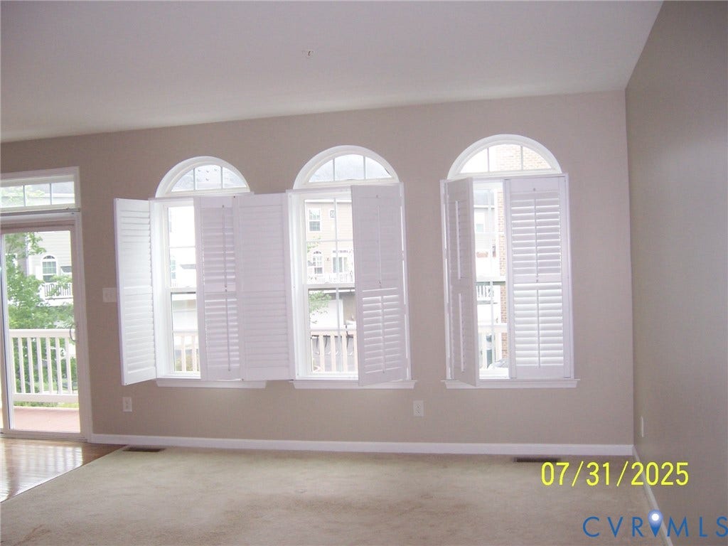1805 Liesfeld Parkway, Henrico, VA 23060 Carpeted spare room featuring baseboards