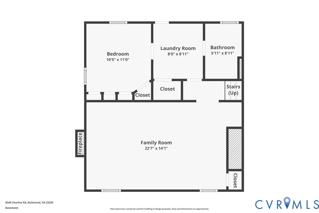 8349 Charlise Road, Oxford, Richmond, VA 23235 Floor plan