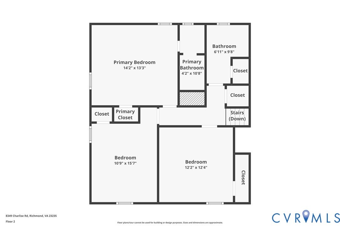8349 Charlise Road, Oxford, Richmond, VA 23235 Floor plan