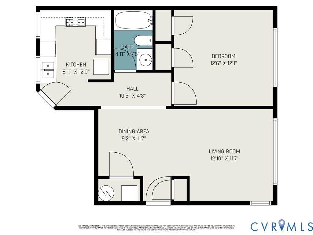 24 W Locke Lane, #1, Richmond, VA 23226 Floor plan