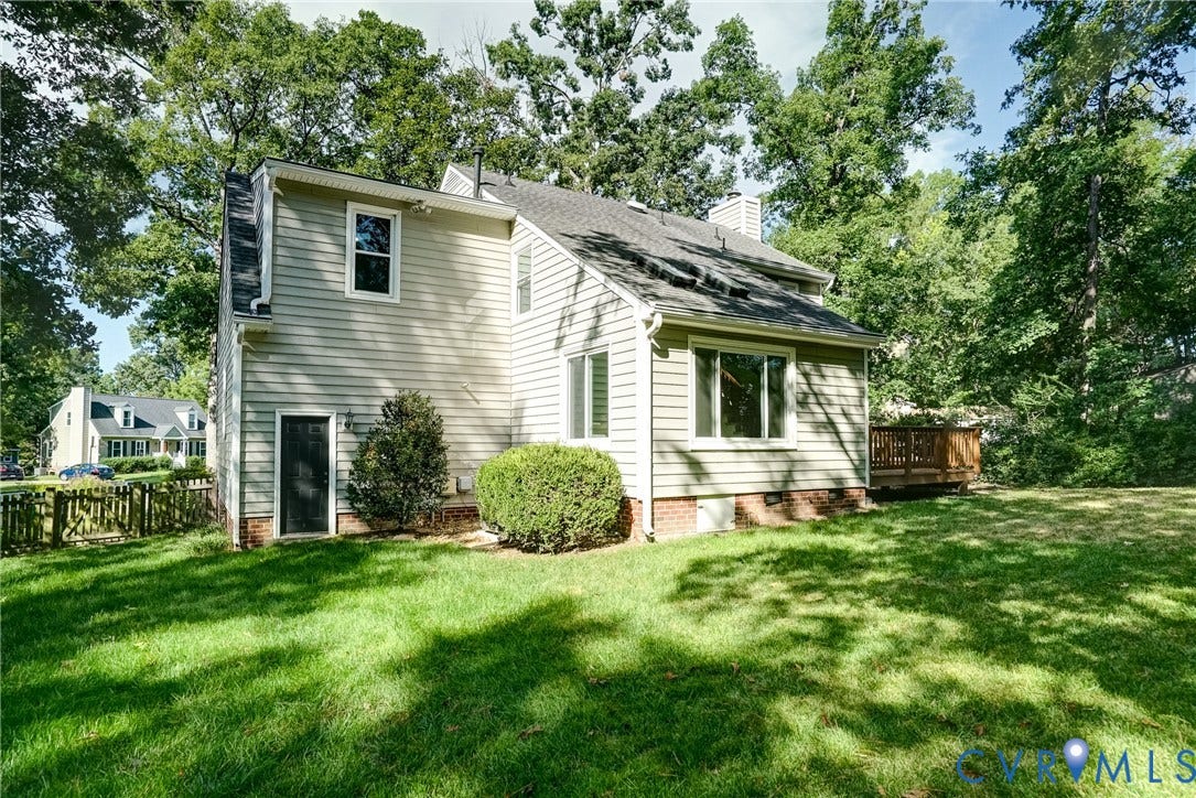 2388 Horsley Drive, Henrico, VA 23233 Rear view of home