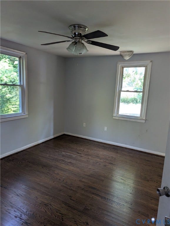 2218 Concord Avenue, Richmond, VA 23234 Wood-finish flooring, multiple windows, ceiling fan with integrated lighting
