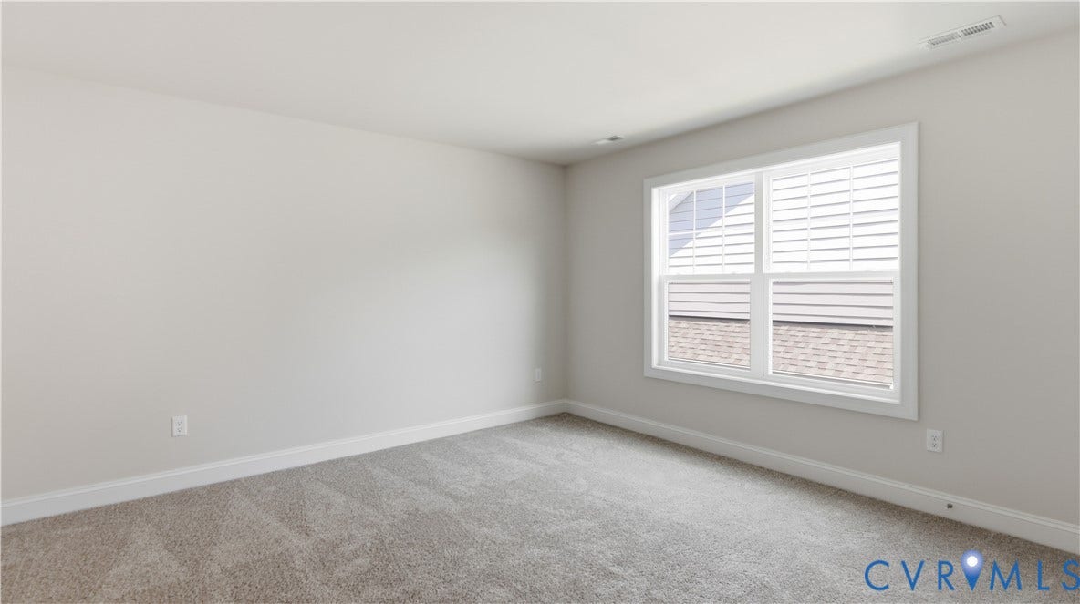 12344 Garnet Parke Circle, Short Pump Area, Glen Allen, VA 23059 Neutral tone wall paint, carpeted flooring, and a double-hung window