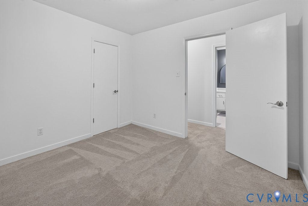 3112 Castlebury Drive, Chester, VA 23831 Light-colored carpeting, white walls, and white trim