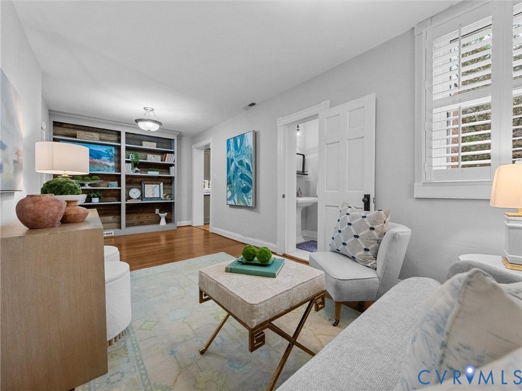 3403 W Franklin Street, Museum District, Richmond, VA 23221 Flexible as living space, game room, office, extra bedroom, etc!