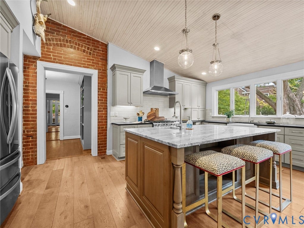 3403 W Franklin Street, Museum District, Richmond, VA 23221 Kitchen addition featured in RHome Magazine!