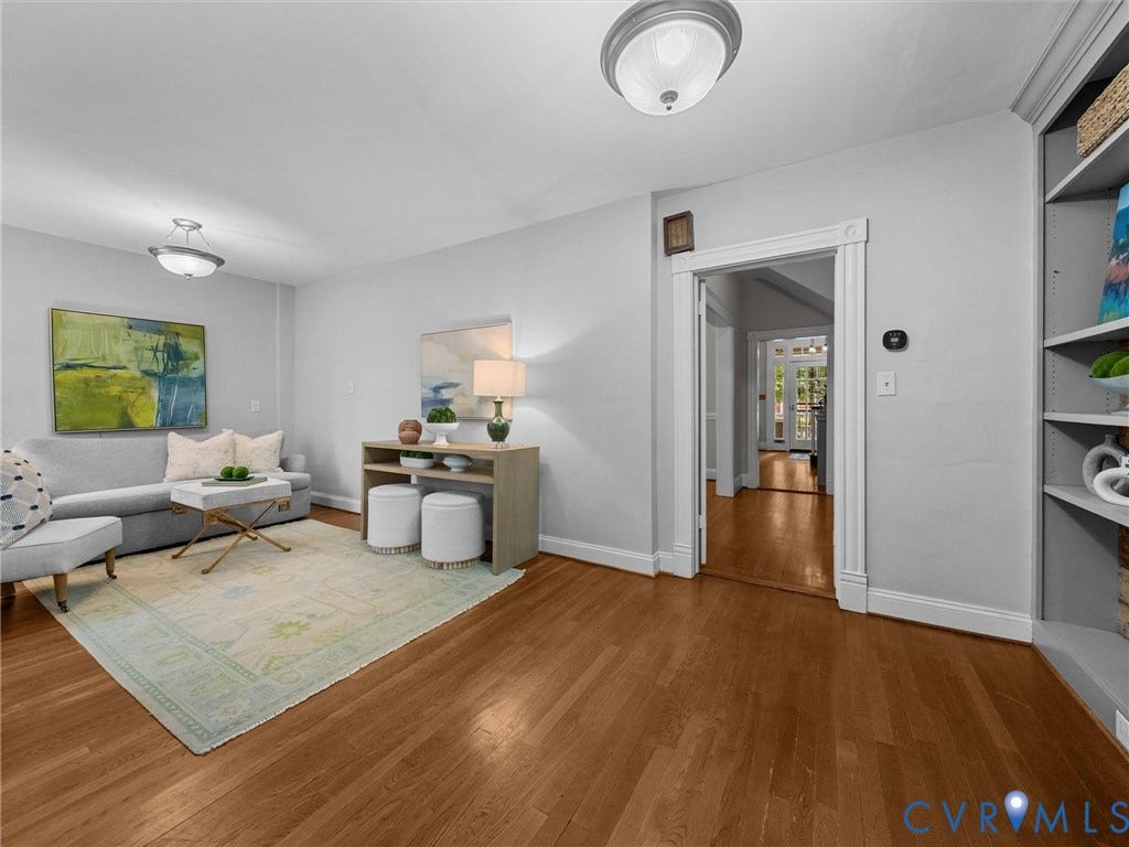 3403 W Franklin Street, Museum District, Richmond, VA 23221 Flexible as living space, game room, office, extra bedroom, etc!