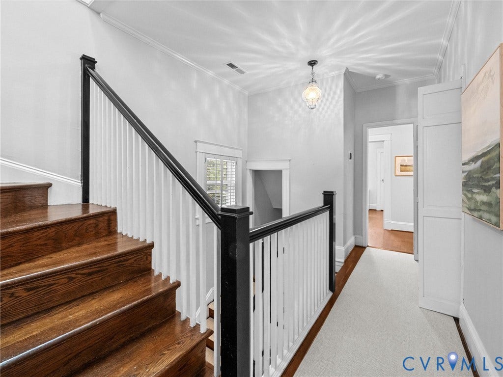 3403 W Franklin Street, Museum District, Richmond, VA 23221 Staircase to the third level