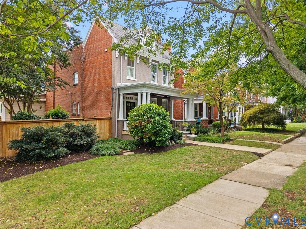 3403 W Franklin Street, Museum District, Richmond, VA 23221 Brick & slate with expansive front porch & side yard