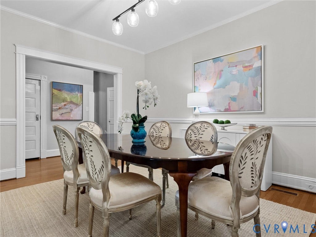 3403 W Franklin Street, Museum District, Richmond, VA 23221 Formal Dining conversational from living