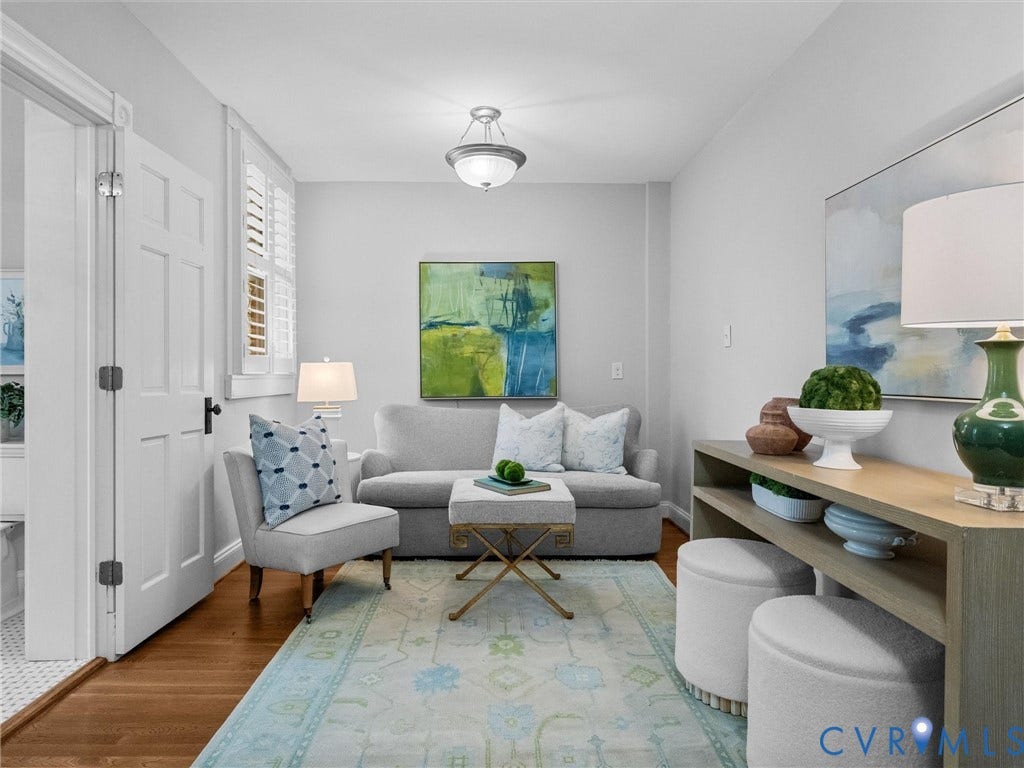 3403 W Franklin Street, Museum District, Richmond, VA 23221 Flexible as living space, game room, office, extra bedroom, etc!