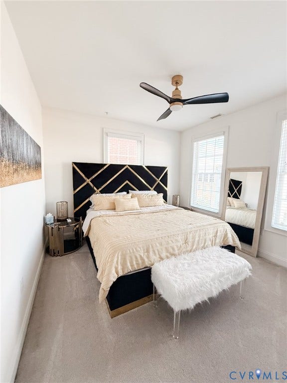 3332 Haydenpark Lane, Henrico, VA 23233 Plush carpet flooring and bright white walls