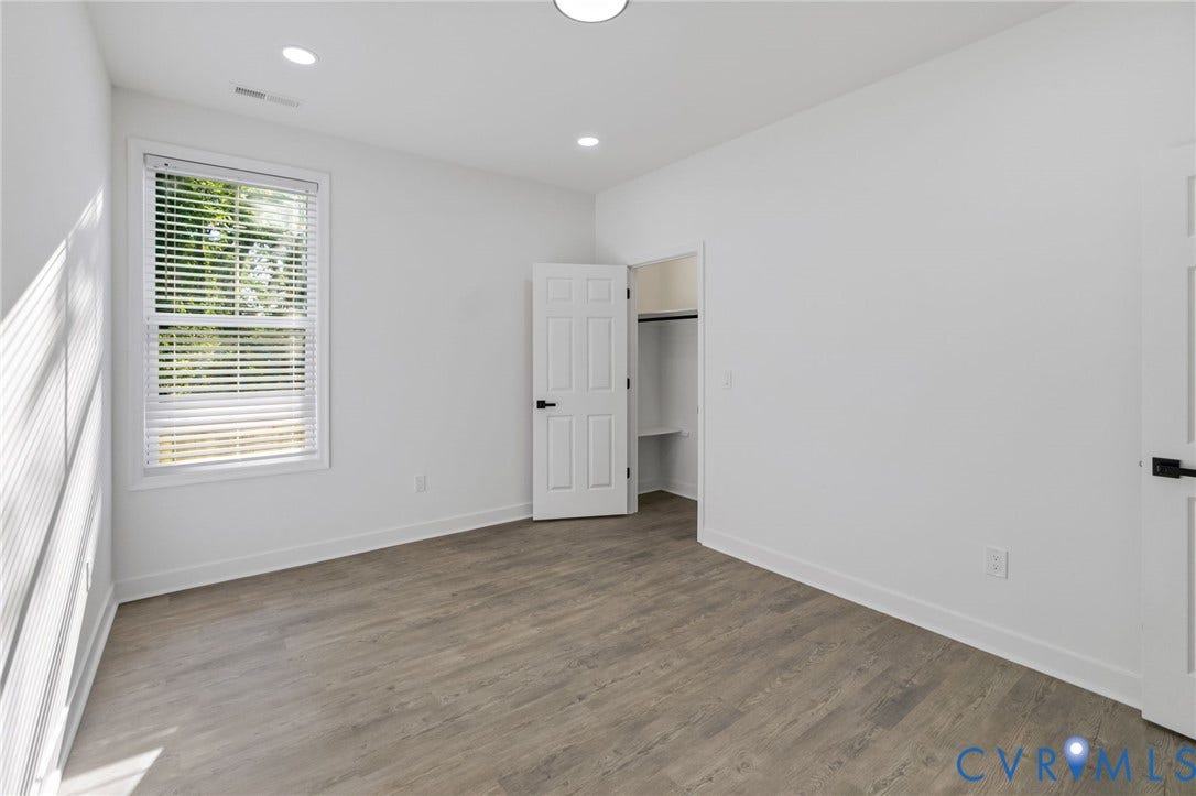 524 Cameron Street, Petersburg, VA 23803 Recessed lighting, wood-finish flooring, and white walls
