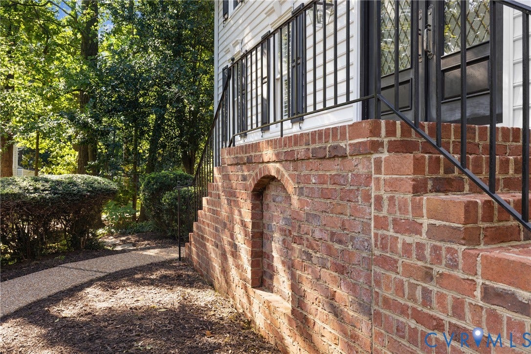 Brick detailing at the front entry add classic appeal.