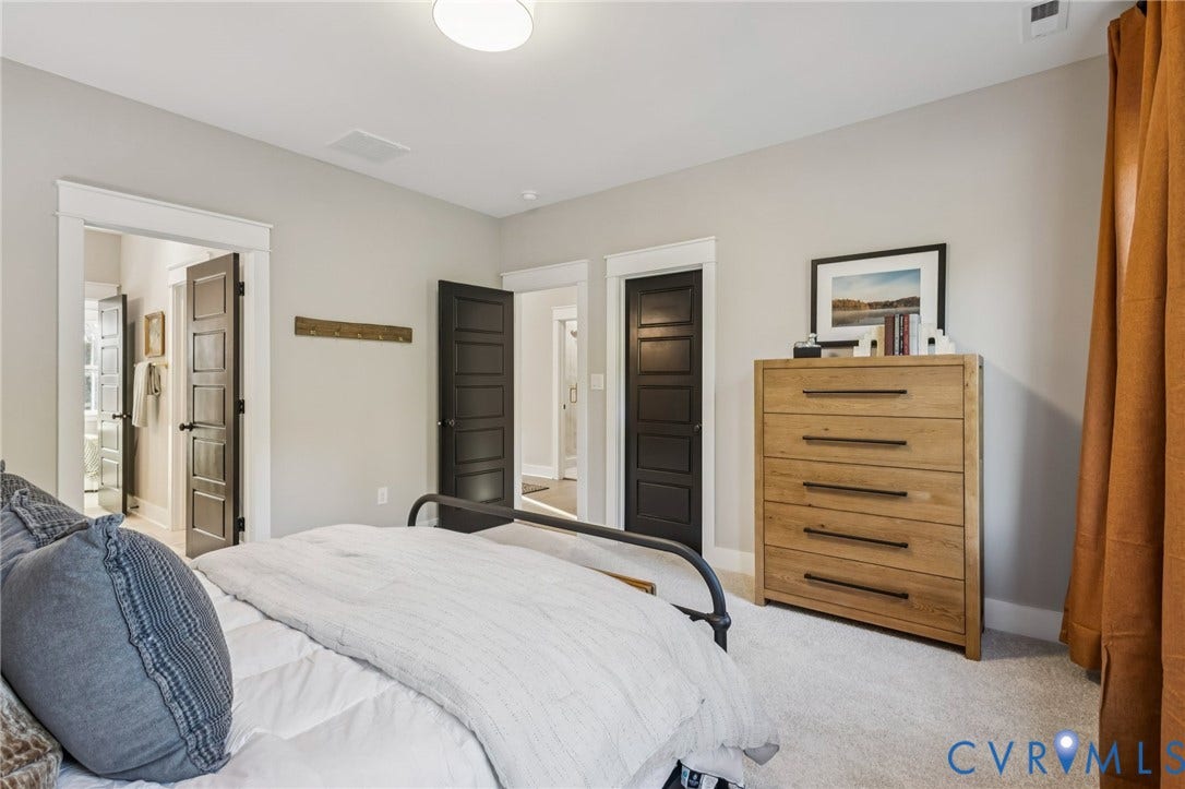 Lot 5 Olivet Church Road, Olivet Church Estates, New Kent, VA 23124 Light-toned carpeting, neutral wall color, and white trim