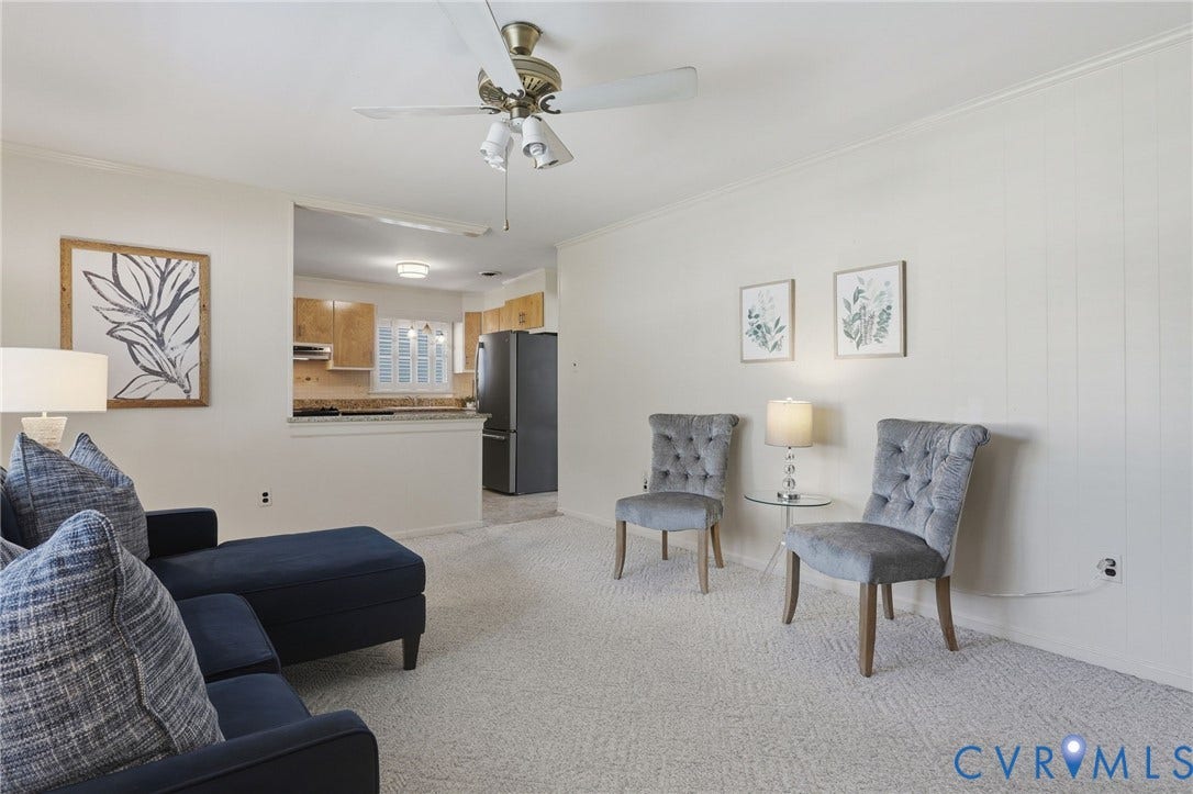 4810 Conduit Road, Colonial Heights, VA 23834 Recessed lighting, wood-finish cabinetry, granite countertops, and stainless steel appliances