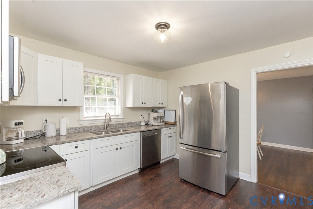 2502 Dolin Street, Hopewell, VA 23860 Kitchen with granite and stainless steel