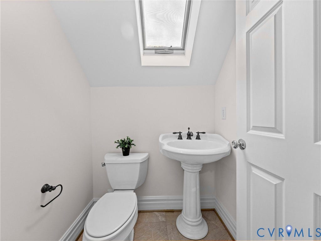 1700 Tigers Road, Manakin Sabot, VA 23103 Half bath on third floor.