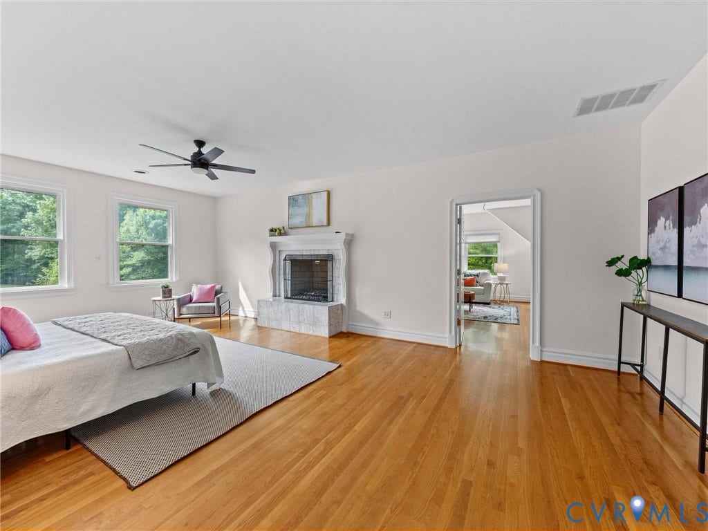 1700 Tigers Road, Manakin Sabot, VA 23103 Primary suite is on the second floor and is the ultimate refuge.