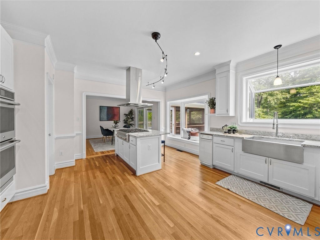 1700 Tigers Road, Manakin Sabot, VA 23103 Fabulous chef's kitchen is perfect for entertaiing.