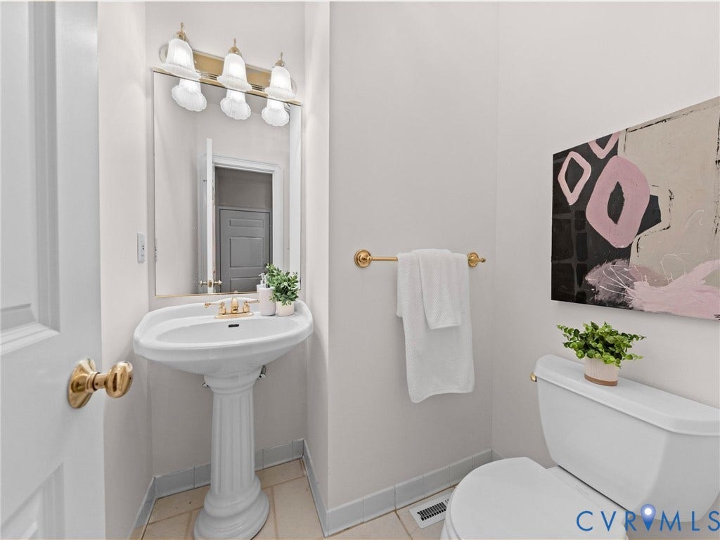 1700 Tigers Road, Manakin Sabot, VA 23103 First floor half bath.