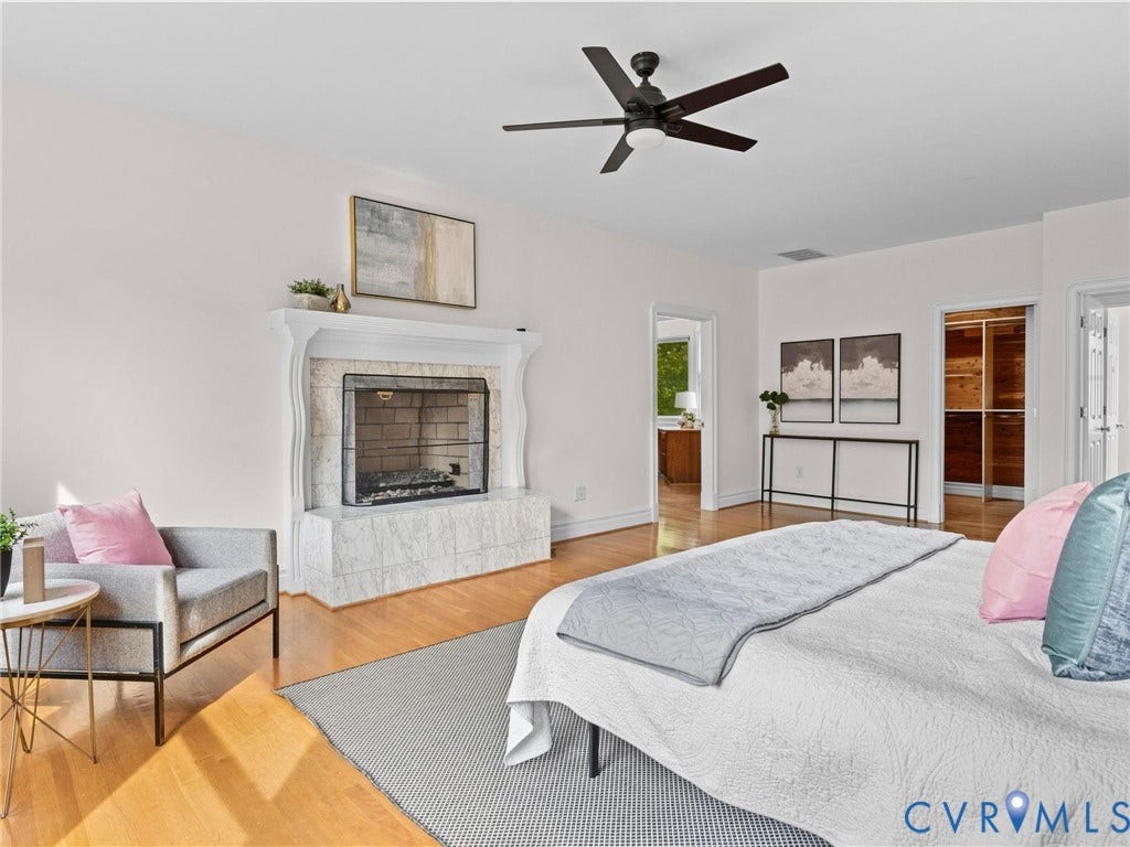 1700 Tigers Road, Manakin Sabot, VA 23103 A morning cup of coffee by the gas fire is perfect on cool mornings.