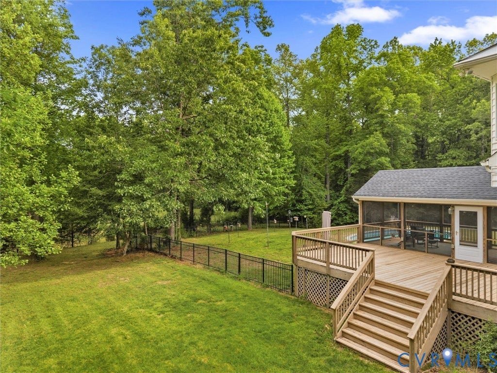 1700 Tigers Road, Manakin Sabot, VA 23103 Deck has recently been stained.