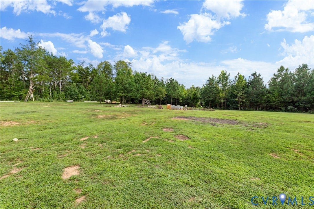 2927 Poorhouse Road, 522 Corridor, Goochland, VA 23063 Expansive grassy terrain bordered by mature trees