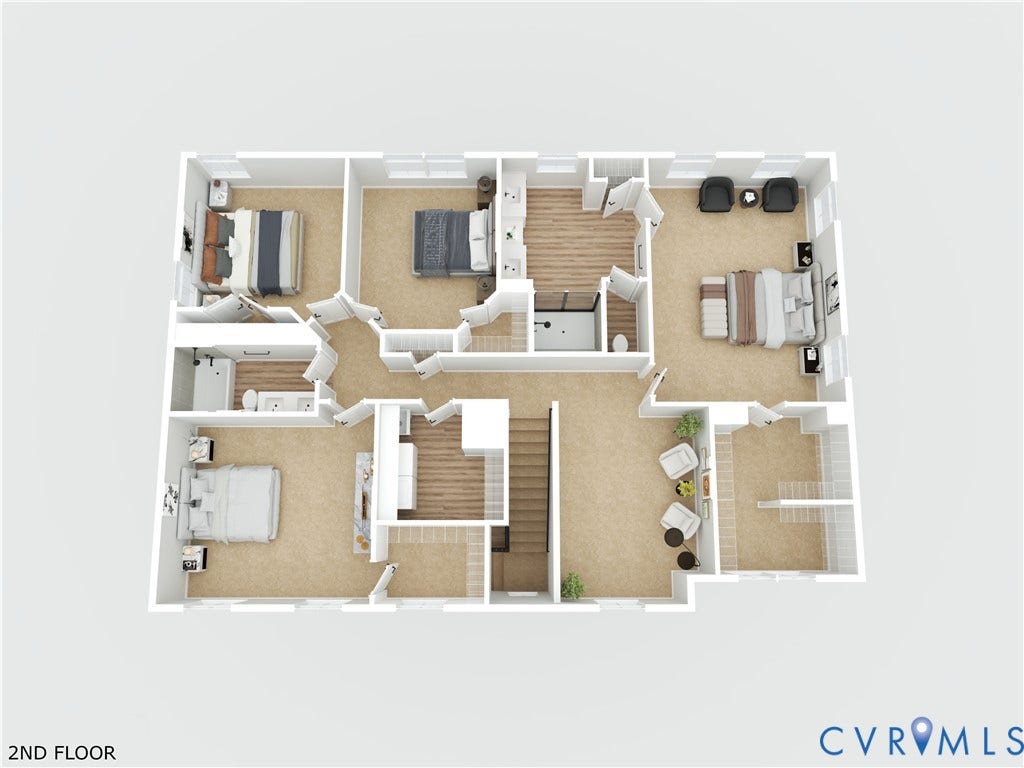 8618 McKibben Drive, The Highlands, Chesterfield, VA 23838 Floor plan - 2nd Floor