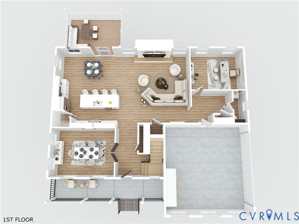 8618 McKibben Drive, The Highlands, Chesterfield, VA 23838 Floor plan - 1st Floor