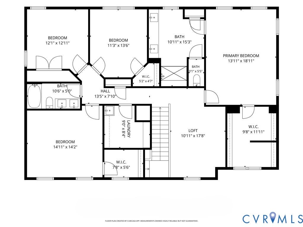 8618 McKibben Drive, The Highlands, Chesterfield, VA 23838 Floor plan - 2nd Floor