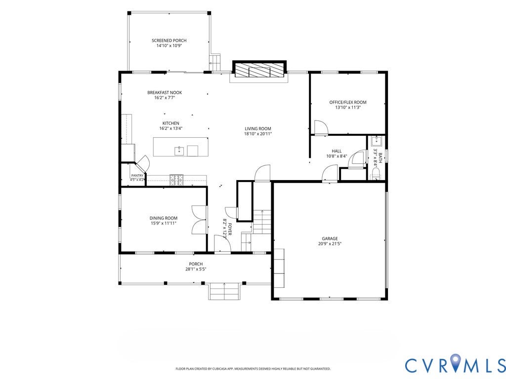 8618 McKibben Drive, The Highlands, Chesterfield, VA 23838 Floor plan - 1st Floor