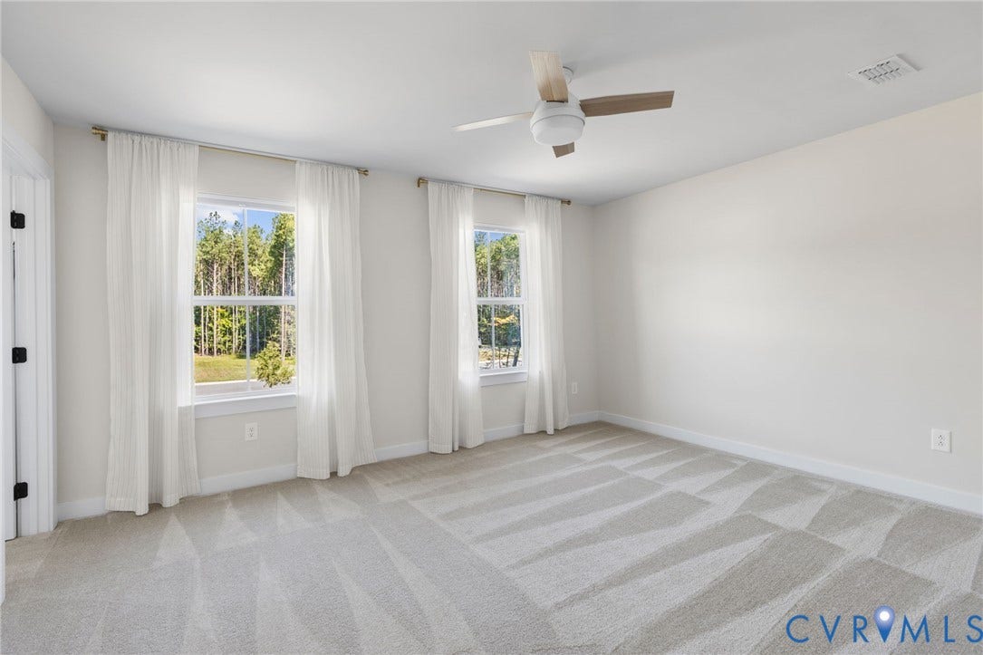 8618 McKibben Drive, The Highlands, Chesterfield, VA 23838 Neutral-toned carpeting throughout