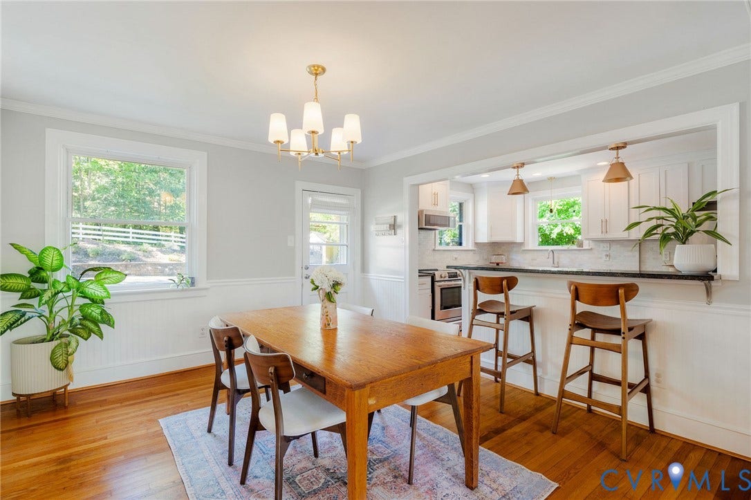 7433 Cherokee Road, Richmond, VA 23225 Lighting and fans updated throughout