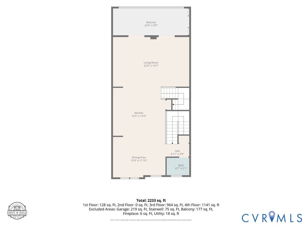 8045 Lake Laurel Lane, #B, Laurel Oak Condos, Glen Allen, VA 23060 Floor plan