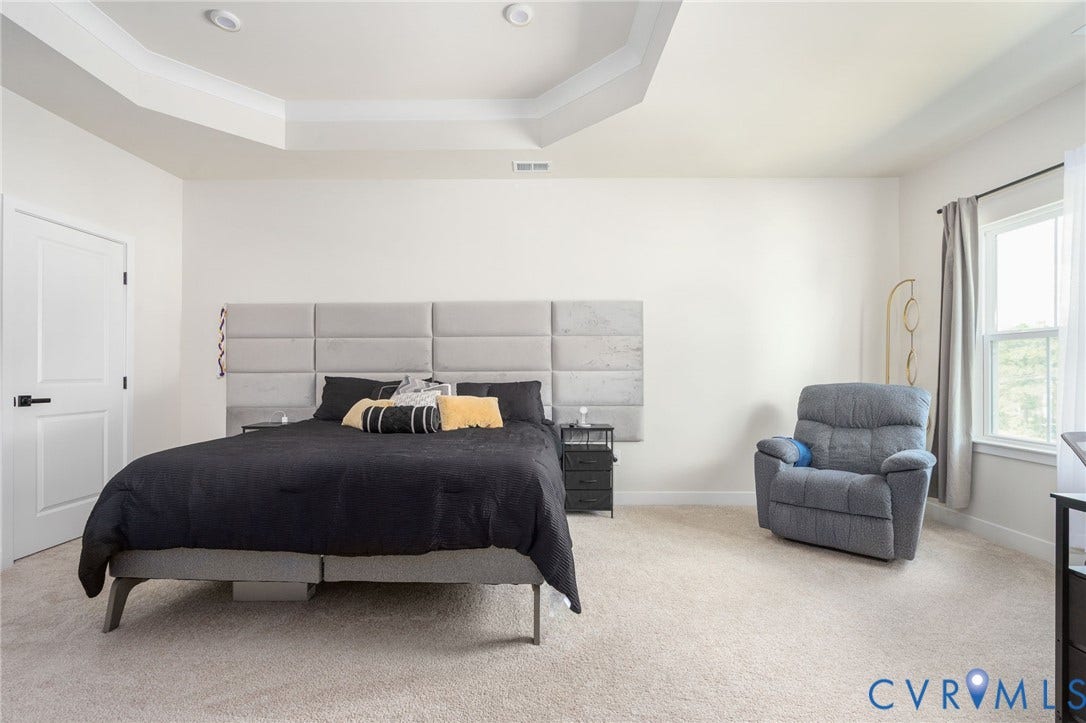 8045 Lake Laurel Lane, #B, Laurel Oak Condos, Glen Allen, VA 23060 Tray ceiling with recessed lighting