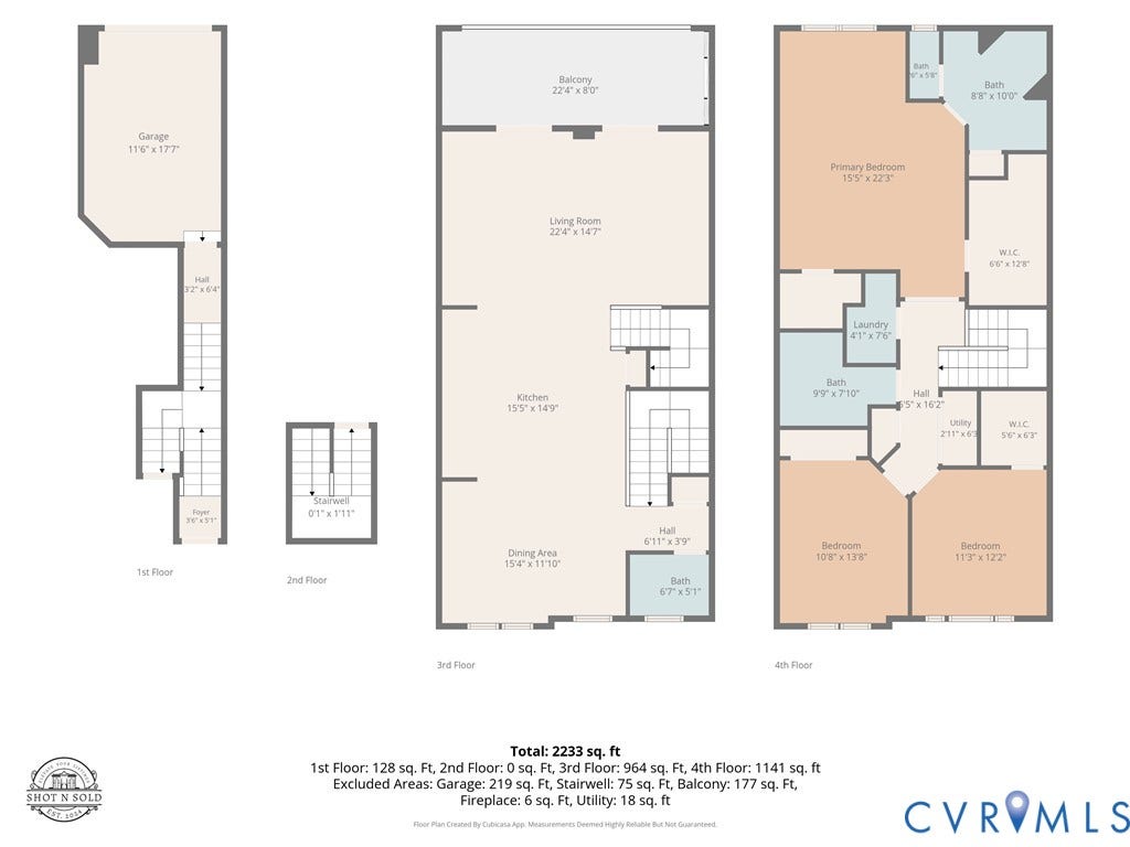 8045 Lake Laurel Lane, #B, Laurel Oak Condos, Glen Allen, VA 23060 Floor plan