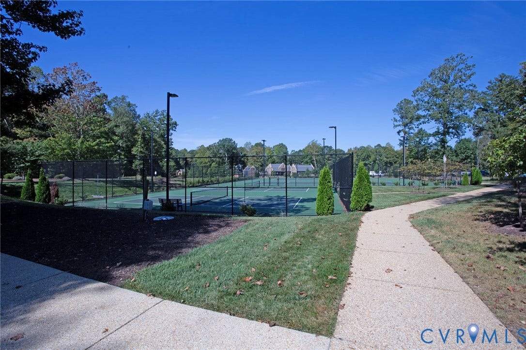 8681 Terroir Lane, Cottages At Viniterra, New Kent, VA 23124 Two Tennis and Two Pickleball Courts