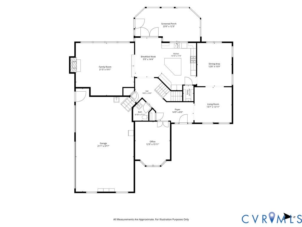 3012 Hedgeway Place, Tarrington, Midlothian, VA 23113 First Floor