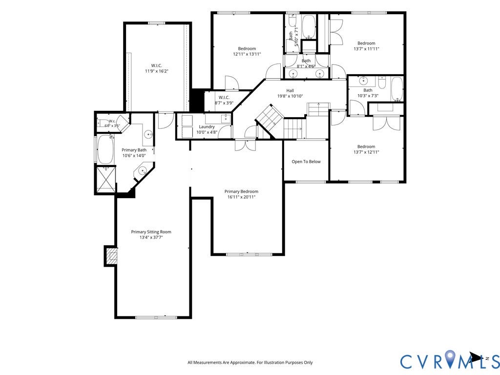 3012 Hedgeway Place, Tarrington, Midlothian, VA 23113 Second Floor