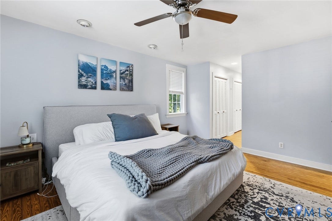 10407 Silverbrook Drive, Henrico, VA 23233 Wood-finish flooring, recessed lighting, and a ceiling fan