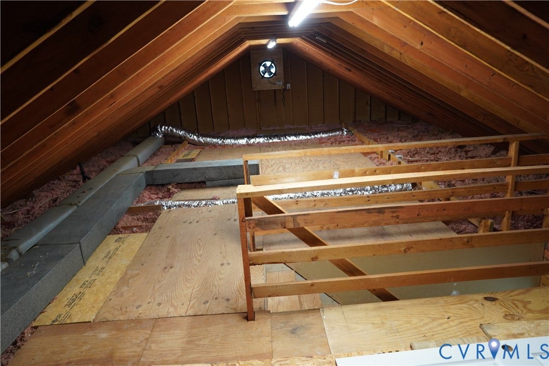 10227 Acworth Drive, Glen Allen, VA 23060 Walk-up attic