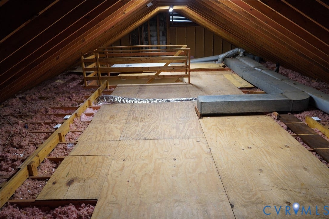 10227 Acworth Drive, Glen Allen, VA 23060 Walk up attic