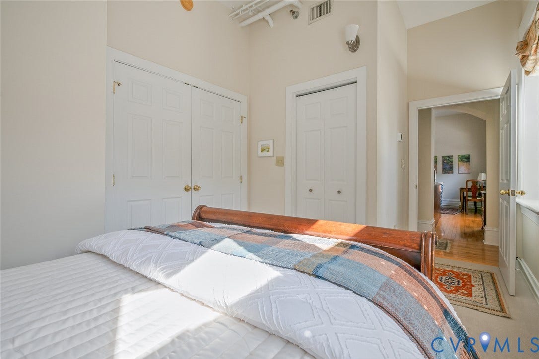212 W Franklin Street, #U204, Monroe Ward, Richmond, VA 23220 Stackable washer/dryer in bedroom closet