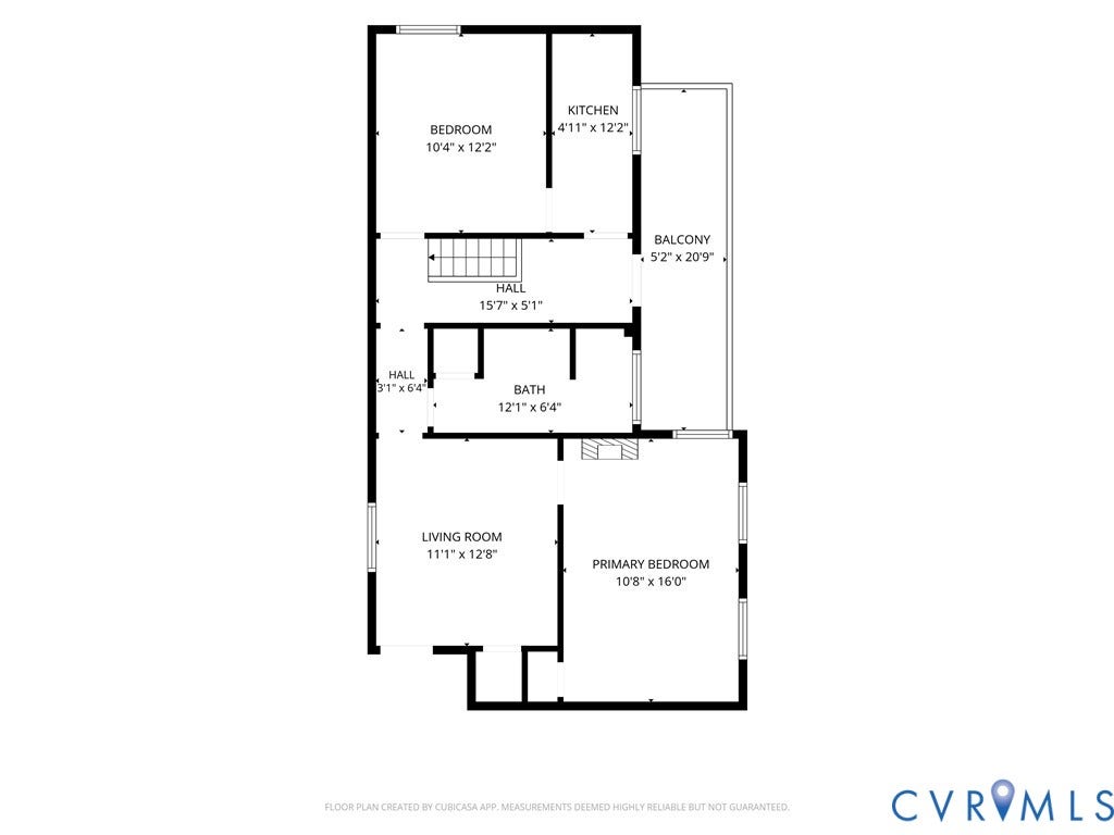 1527 Grove Avenue, #3, Richmond, VA 23220 Floor plan
