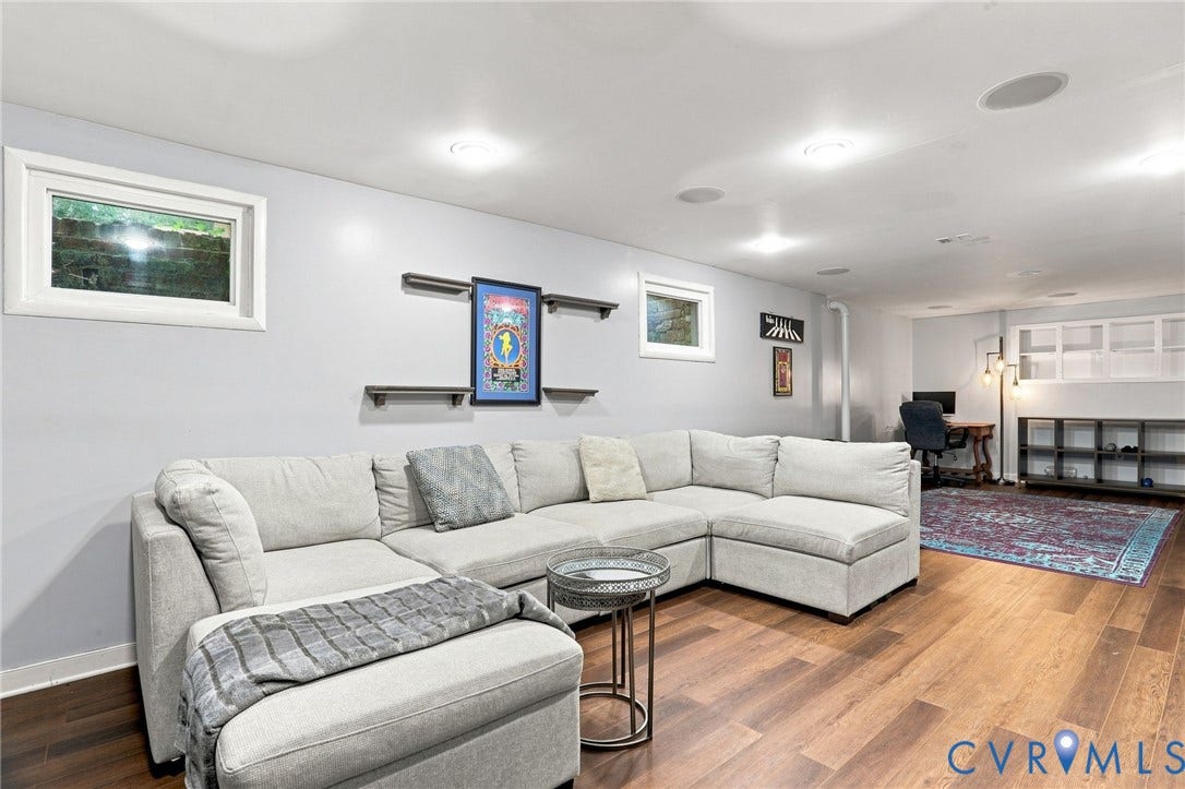 1427 Spring Grove Drive, Richmond, VA 23225 Recessed lighting, wood-finish flooring, and built-in shelving