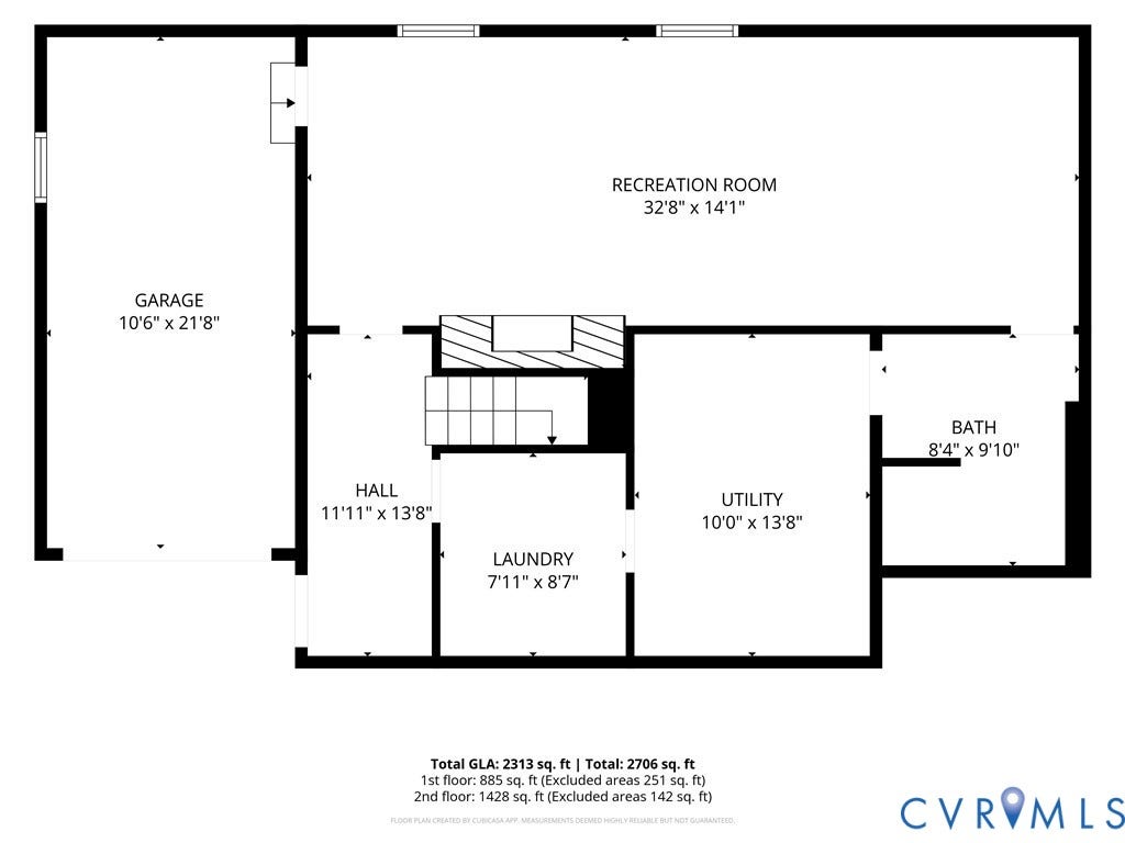 1427 Spring Grove Drive, Richmond, VA 23225 Floor plan