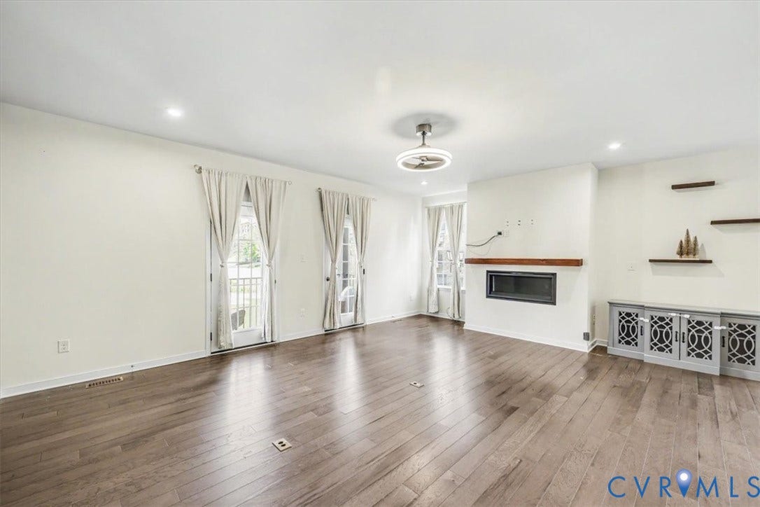 1141 Broad Hill Trace, Saunders Station Townes, Henrico, VA 23233 Hardwood-style flooring throughout