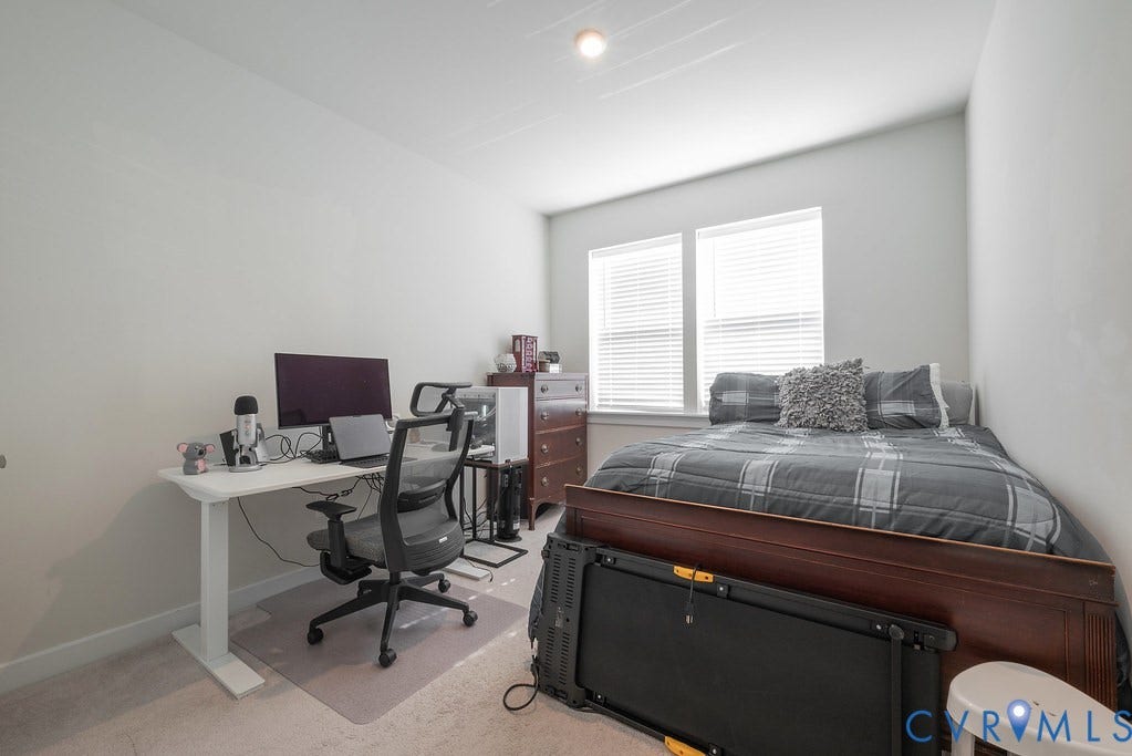 4000 Maze Runner Drive, #101, Midlothian, VA 23112 Neutral wall finishes, recessed lighting, and dual windows with blinds